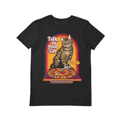 T-shirt Talk To Your Cat - Steven Rhodes - Modalova