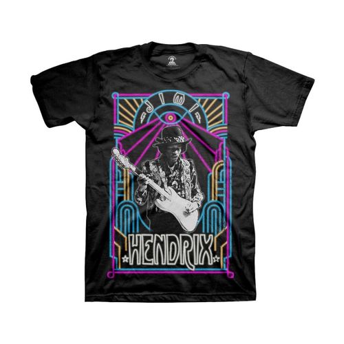 T-shirt Electric Ladyland Neon - Jimi Hendrix - Modalova