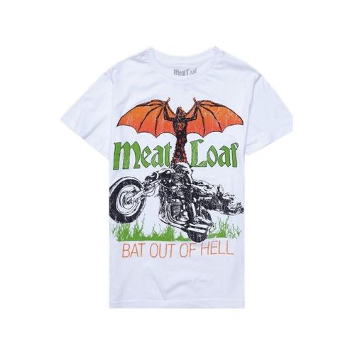 T-shirt Meat Loaf Bat Out Of Hell - Meat Loaf - Modalova