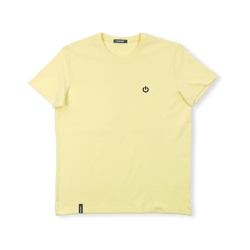 T-shirt Power Off T-Shirt - Yellow Mango - Organic Monkey - Modalova