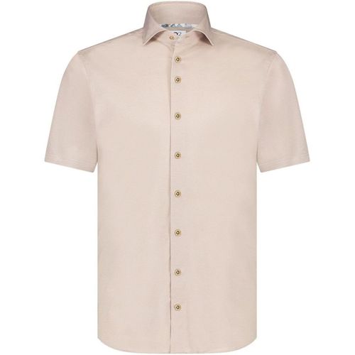 Chemise R2 Chemise manches courtes Knitted Piqué beige - R2 Amsterdam - Modalova