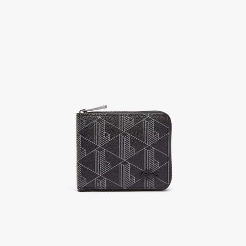 Portefeuille Compagnon The Blend Noir/Gris - Lacoste - Modalova
