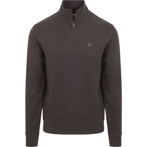 Sweat-shirt Lyle Scott Pull Half Zip Tonal Anthracite - Lyle & Scott - Modalova