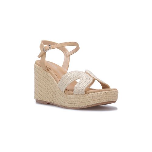 Sandales compensées Sandales, nu-pieds - Taupe - La Modeuse - Modalova