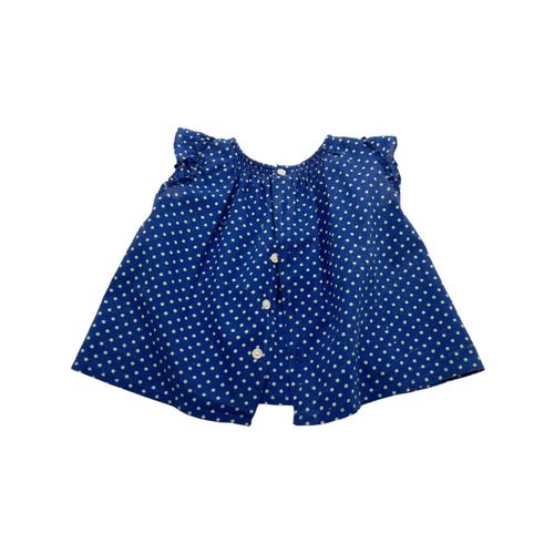 Blouses Blouse à pois marine - Bonpoint - Modalova