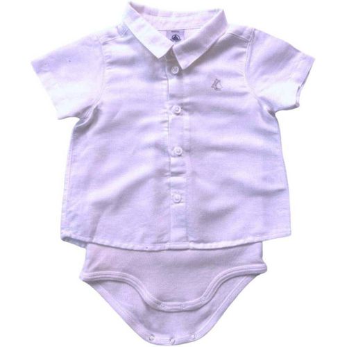 Bodies Body blanc avec chemise en lin - Petit Bateau - Modalova