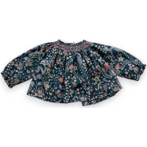 Blouses Blouse verte à fleurs - Bonpoint - Modalova
