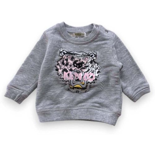 Sweatshirts Sweat gris avec tigre brodé - Kenzo - Modalova