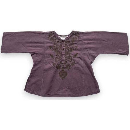 Blouses Blouse large rose détails sur le col - Bonpoint - Modalova