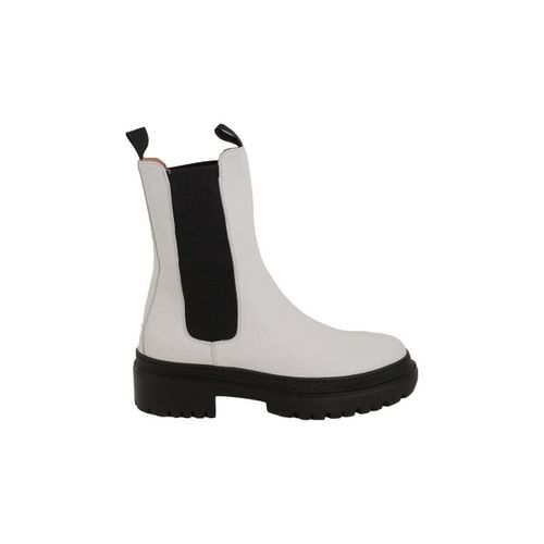 Boots Boots en cuir blanc - Pete Sorensen - Modalova