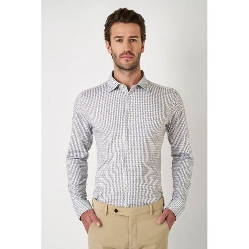 Chemise Chemise Timeless Elegance imprimé greige - Desoto - Modalova