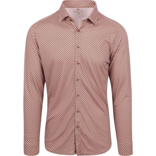Chemise Chemise Fundamental Vibes imprimée beige - Desoto - Modalova
