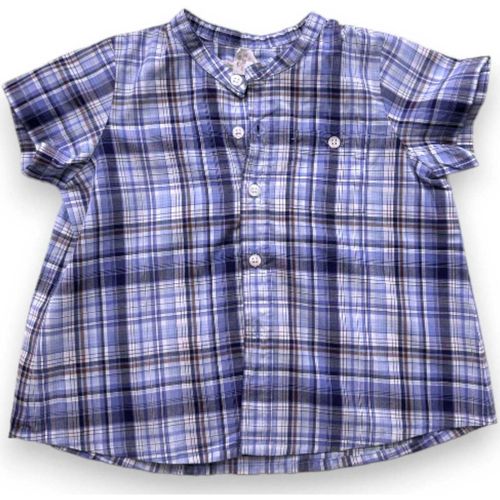 Blouses Blouse bleue à carreaux - Bonpoint - Modalova