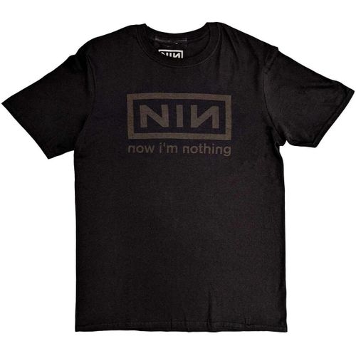 T-shirt Now I'm Nothing - Nine Inch Nails - Modalova