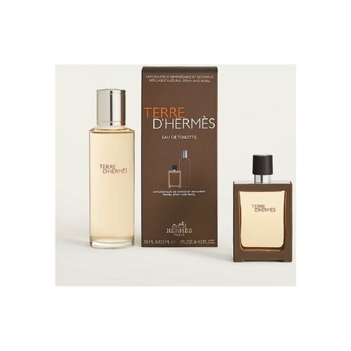 Cologne Set Terre de - eau de toilette - 30ml + 125ml recarga - Hermès Paris - Modalova