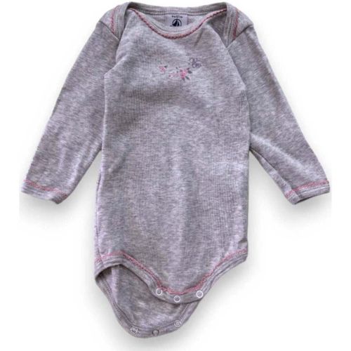 Bodies Body gris à manches longues avec imprimé - Petit Bateau - Modalova