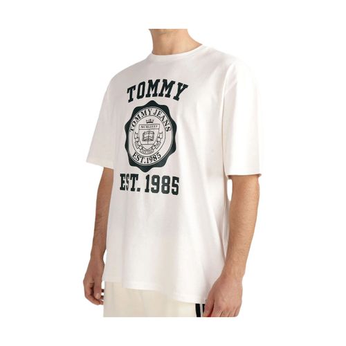 T-shirt Tommy Hilfiger Crest Varsit - Tommy Hilfiger - Modalova