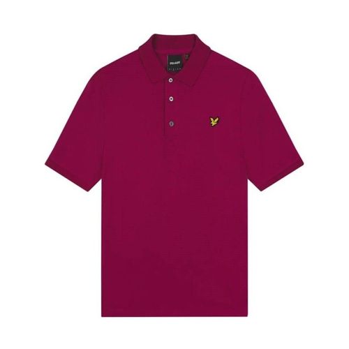 T-shirt SP400VOG POLO-X23. RICH BURGUNDY - Lyle & Scott - Modalova