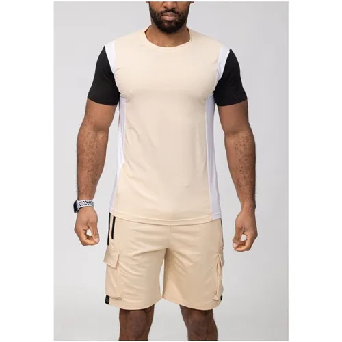 Ensembles de survêtement Ensemble Short,Tshirt H, Beige - Kebello - Modalova
