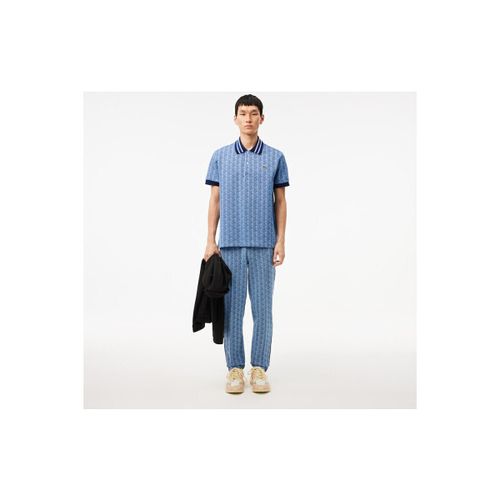 Pantalon PANTALON DE SURVÊTEMENT PARIS JACQUARD MONOGRAMMÉ BL - Lacoste - Modalova