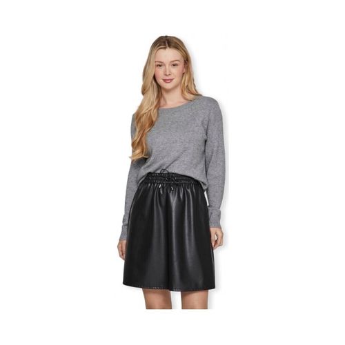 Pull Noos Ril O-Neck L/S - Medium Grey - Vila - Modalova