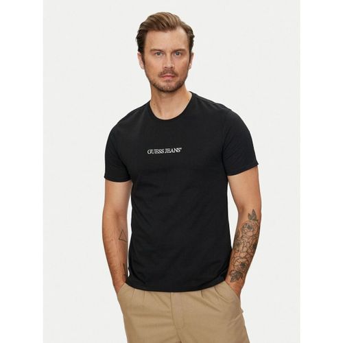 T-shirt M4YI52 K8HM0 EMBRO TEE-JBLK JET BLACK - Guess - Modalova