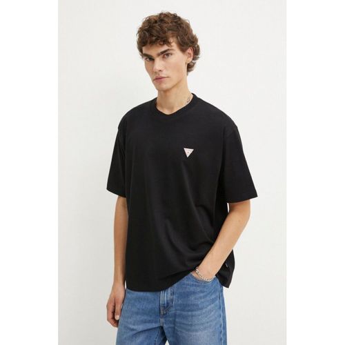 T-shirt M4YI46 K8FQ4 TRIANGLE TEE-JBLK BLACK - Guess - Modalova