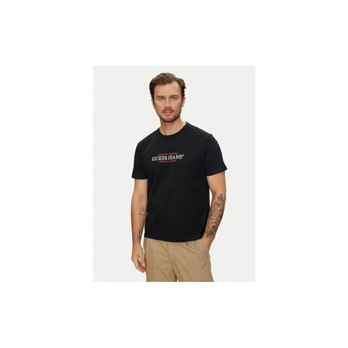 T-shirt M4YI42 K8FQ4 AMERICAN TRADE TEE-JBLK BLACK - Guess - Modalova
