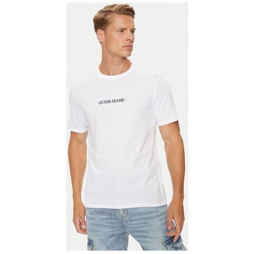 T-shirt M4YI52 K8HM0 EMBRO TEE-G011 PURE WHITE - Guess - Modalova