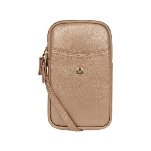 Sac Pochette telephone Ref 63540 Dore 19*11*5 cm - Hexagona - Modalova