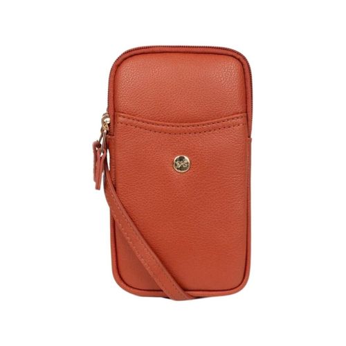 Sac Pochette telephone Ref 63540 Orange 19*11*5 cm - Hexagona - Modalova