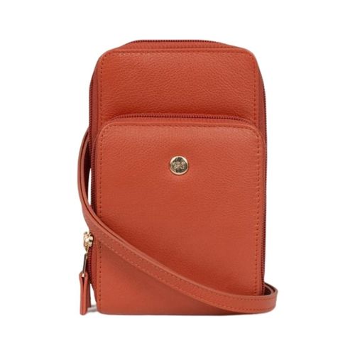 Sac Pochette telephone Ref 63542 Orange 20*12*6 cm - Hexagona - Modalova