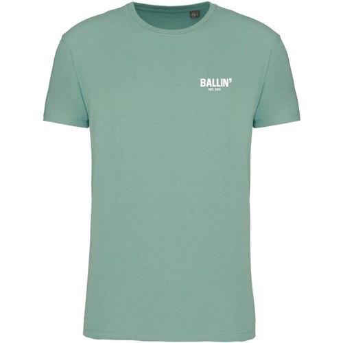 T-shirt Backprint Cross Shirt - Ballin Est. 2013 - Modalova
