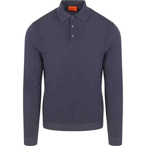 Sweat-shirt Compact Coton Polo Marine - Suitable - Modalova