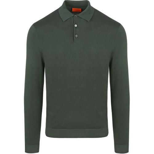 Sweat-shirt Compact Coton Polo Vert Foncé - Suitable - Modalova
