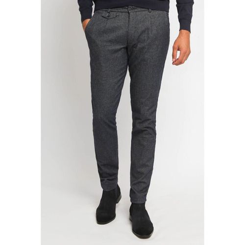Pantalon Chino Pico Pleat Marine - Suitable - Modalova