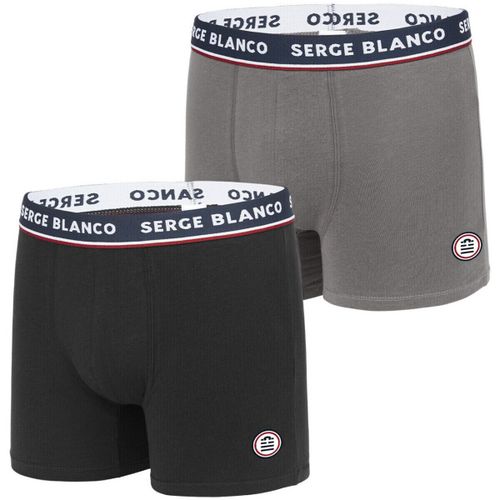 Boxers Lot 2 boxers coton French - Serge Blanco - Modalova