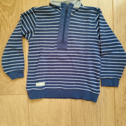 Sweatshirts Sweat bleu rayé gris -4 ans - Sergent Major - Modalova