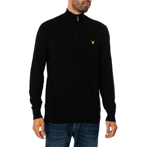 Pull Tricot à glissière Marino à un quart - Lyle & Scott - Modalova