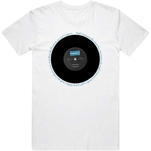 T-shirt Oasis Live Forever Single - Oasis - Modalova