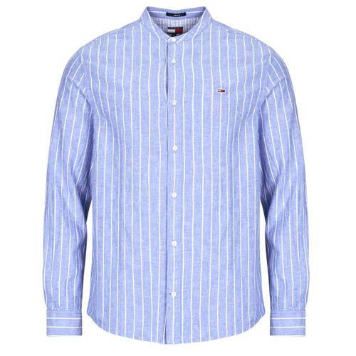 Chemise TJM LINEN MIX BND STP SHRT EXT - Tommy Jeans - Modalova