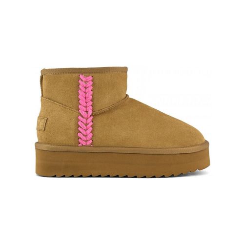 Bottines Platform boot spike stitching - Colors of California - Modalova