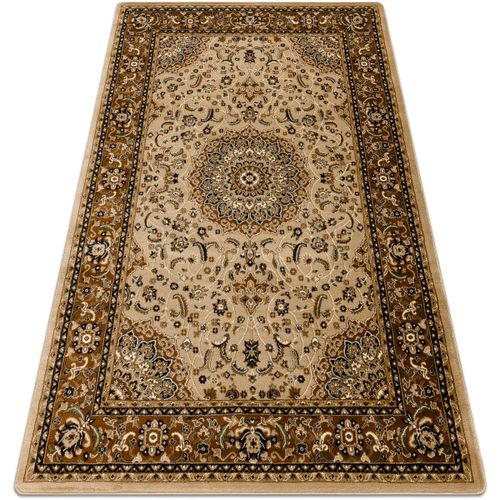 Tapis Tapis ROYAL E0177 Cadre, rosette - beige 300x400 cm - Rugsx - Modalova