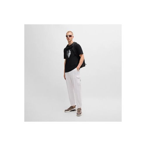Pantalon PANTALON CARGO EN TISSU STRETCH DÉPERLANT BLANC T_CHEST - BOSS - Modalova