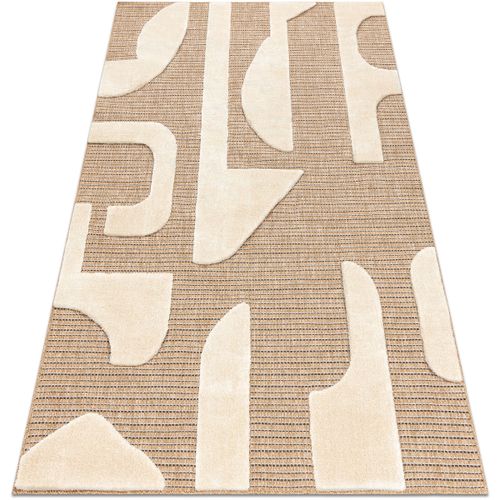 Tapis Tapis SPARK 0696A beige / crème - 80x150 cm - Rugsx - Modalova