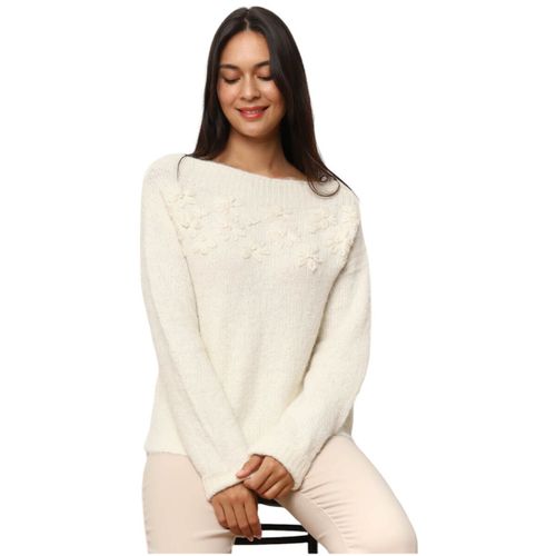 Pull Pulls - Beige - La Modeuse - Modalova