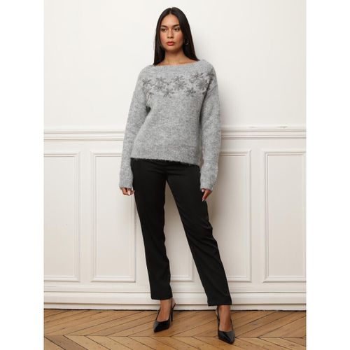 Pull Pulls - Gris clair - La Modeuse - Modalova