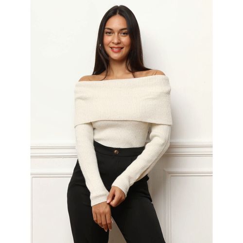 Pull Pulls - Beige - La Modeuse - Modalova