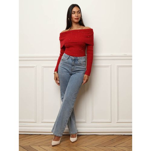 Pull Pulls - Rouge - La Modeuse - Modalova