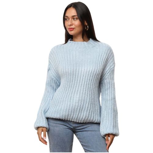 Pull Pulls - Bleu - La Modeuse - Modalova